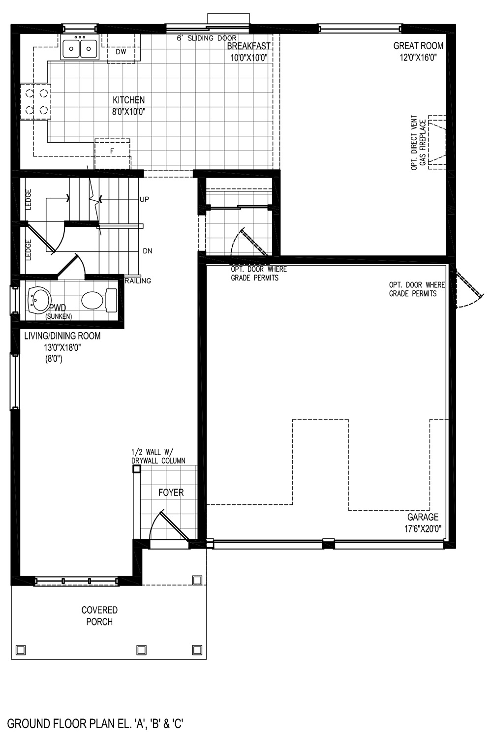 Bloomfield floorplan one